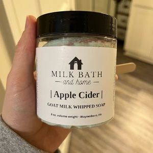 Goat milk whipped butter soap